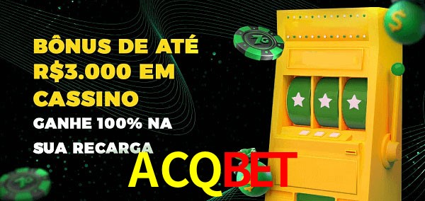 ACQBET melhor bônus de depósito