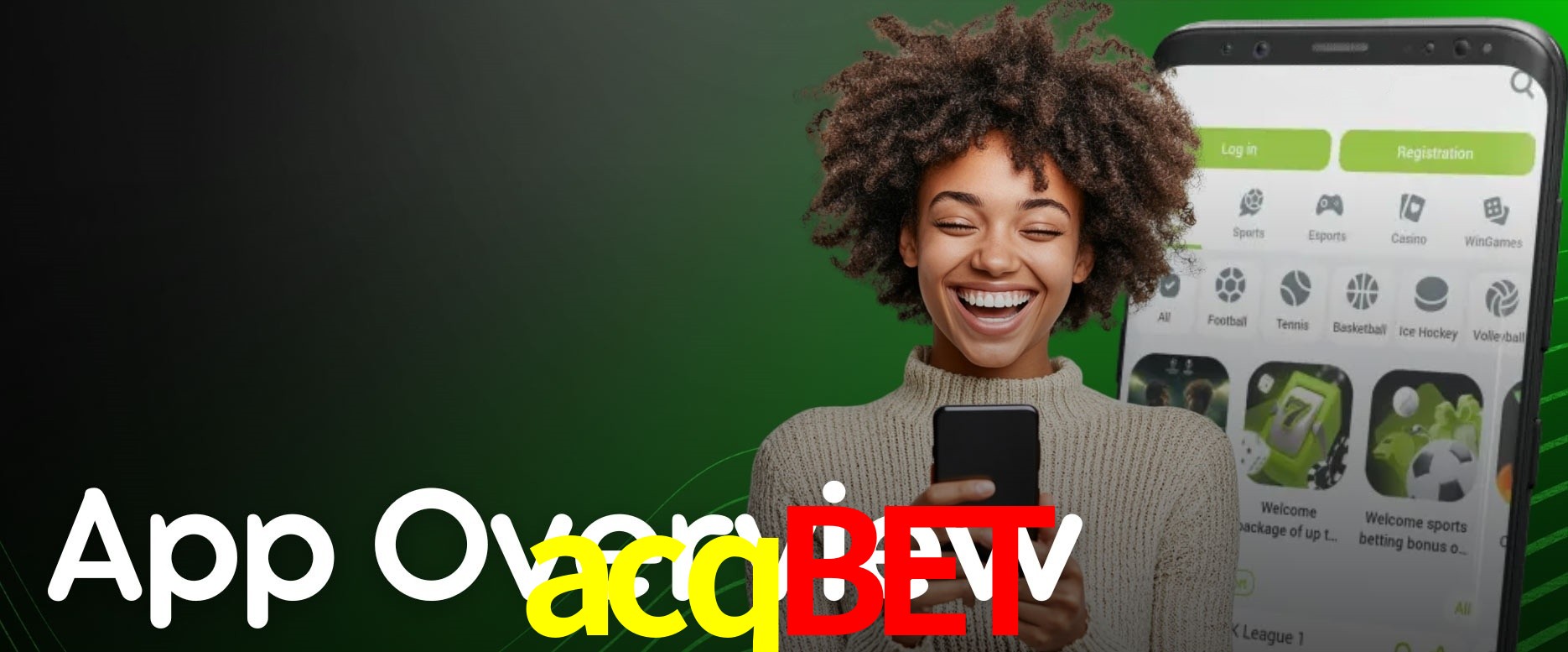 APP oficial da acqbet para mobile